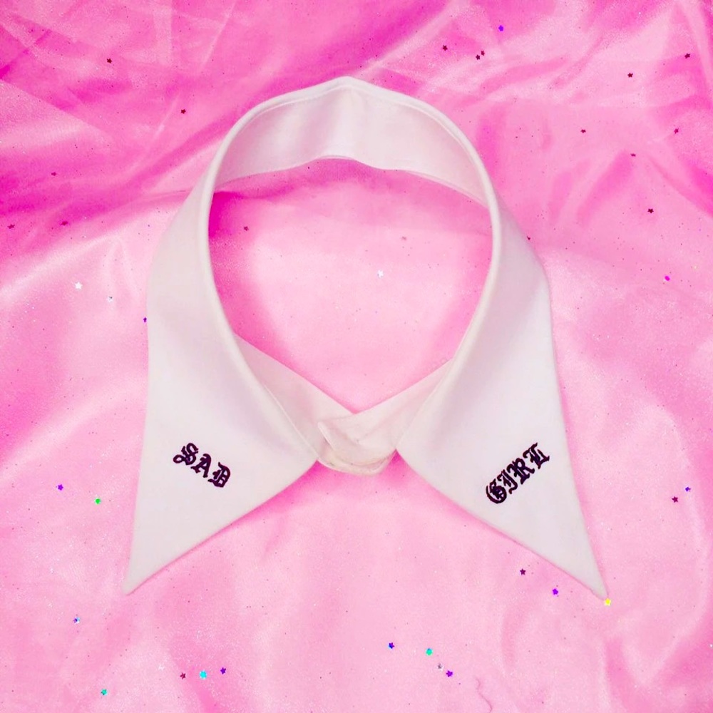 Nikki Lipstick’s “Sad Girl” Collar accessory